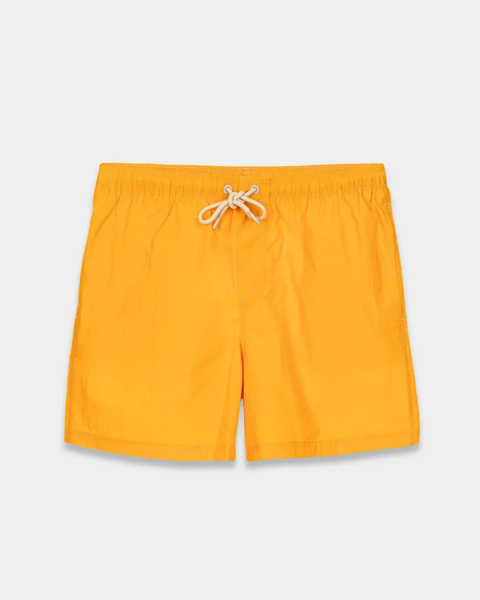 Mosso Sunwear costume boxer ocra effetto goffrato