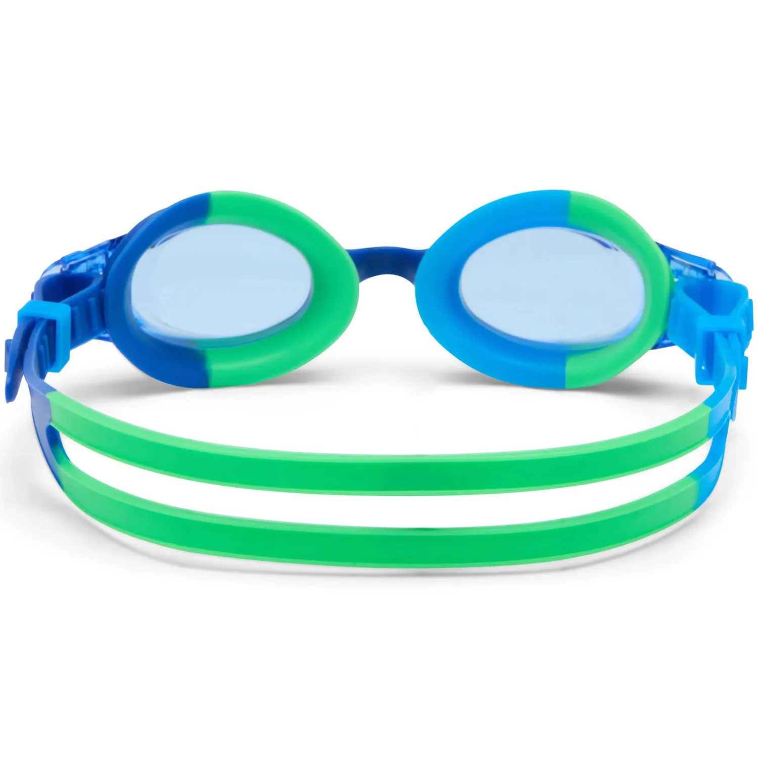 Zoggs Little Bondi occhialini bambino blu verde lente blu