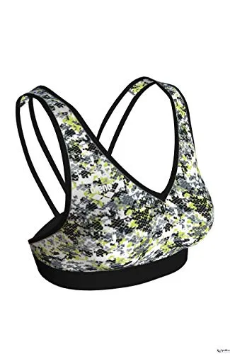 Arena Gym V-Neck reggiseno sportivo scollo a V donna