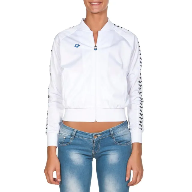 Arena Icons Relax Team giacca donna con zip tasche laterali