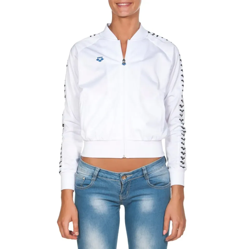 Arena Icons Relax Team giacca donna con zip tasche laterali