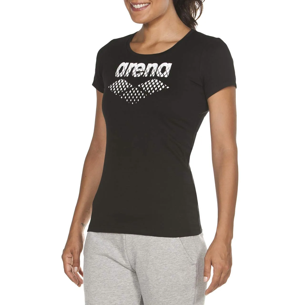 Arena W Essential S maglia donna Big Logo cotone
