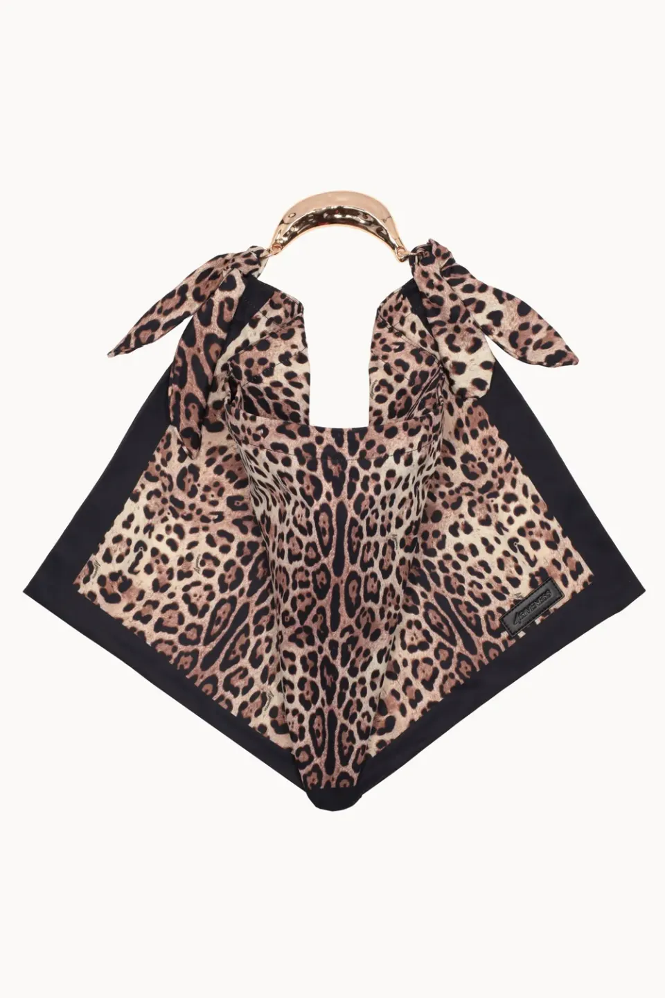 4Giveness Resort Fazzoletto Borsa Mare Donna Raso