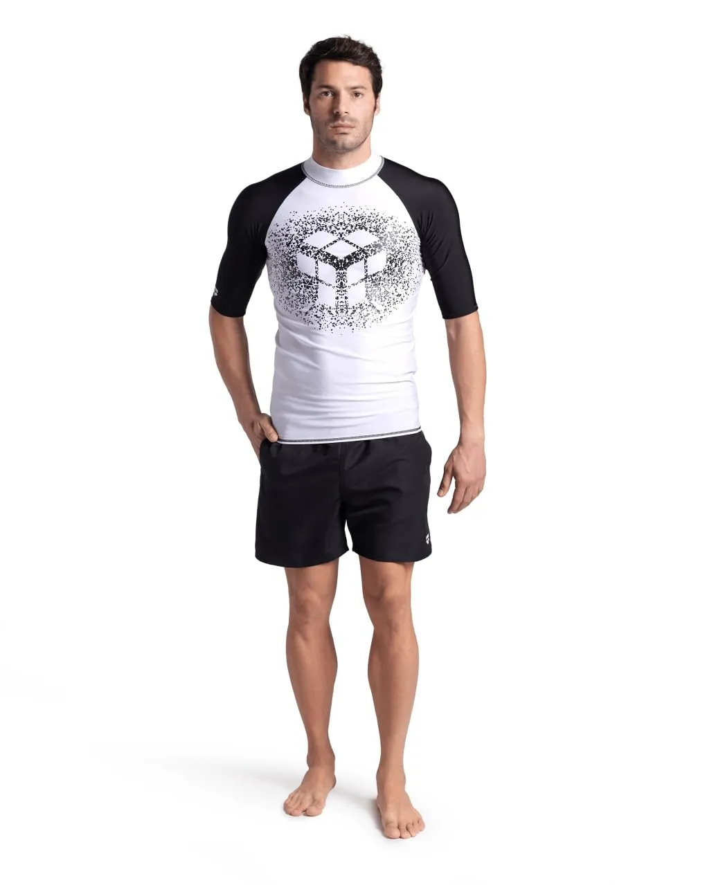 Arena Rash Vest Graphic rash guard uomo manica corta