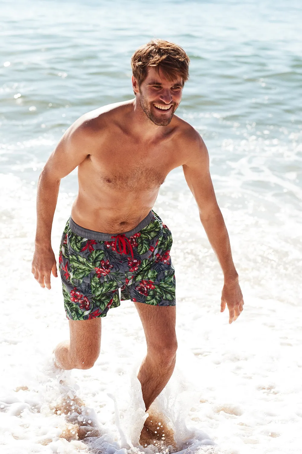 Zoggs Verdehouse 16 costume uomo boxer tropicale