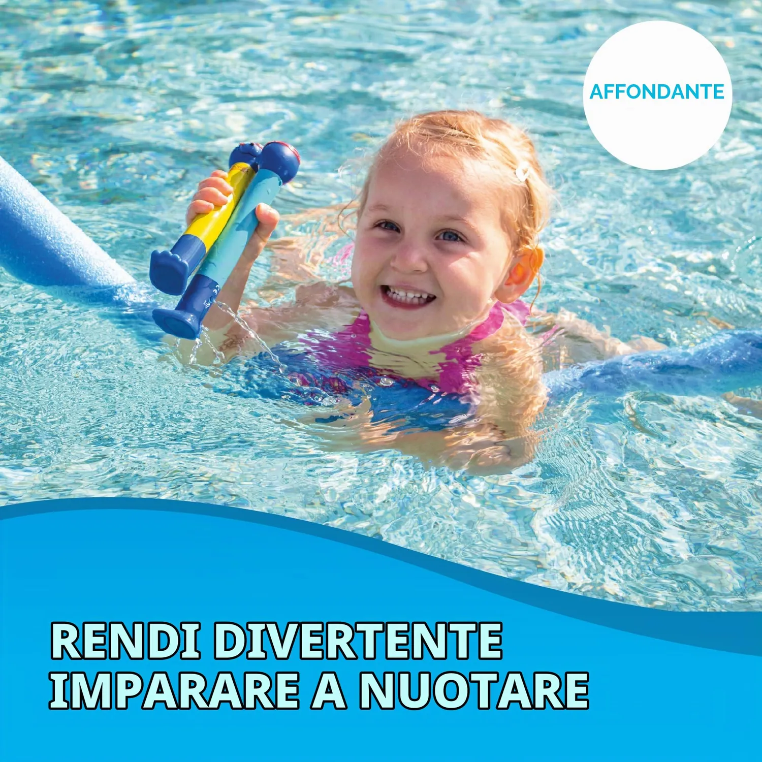 Zoggs Zoggy Dive Sticks giochi sub 3pz multicolore
