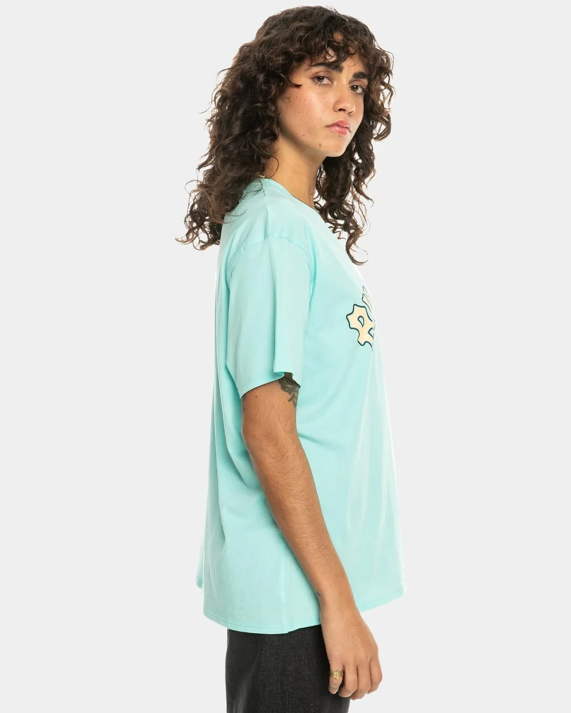Billabong Mahalo maglietta donna cotone Pure Aqua XS
