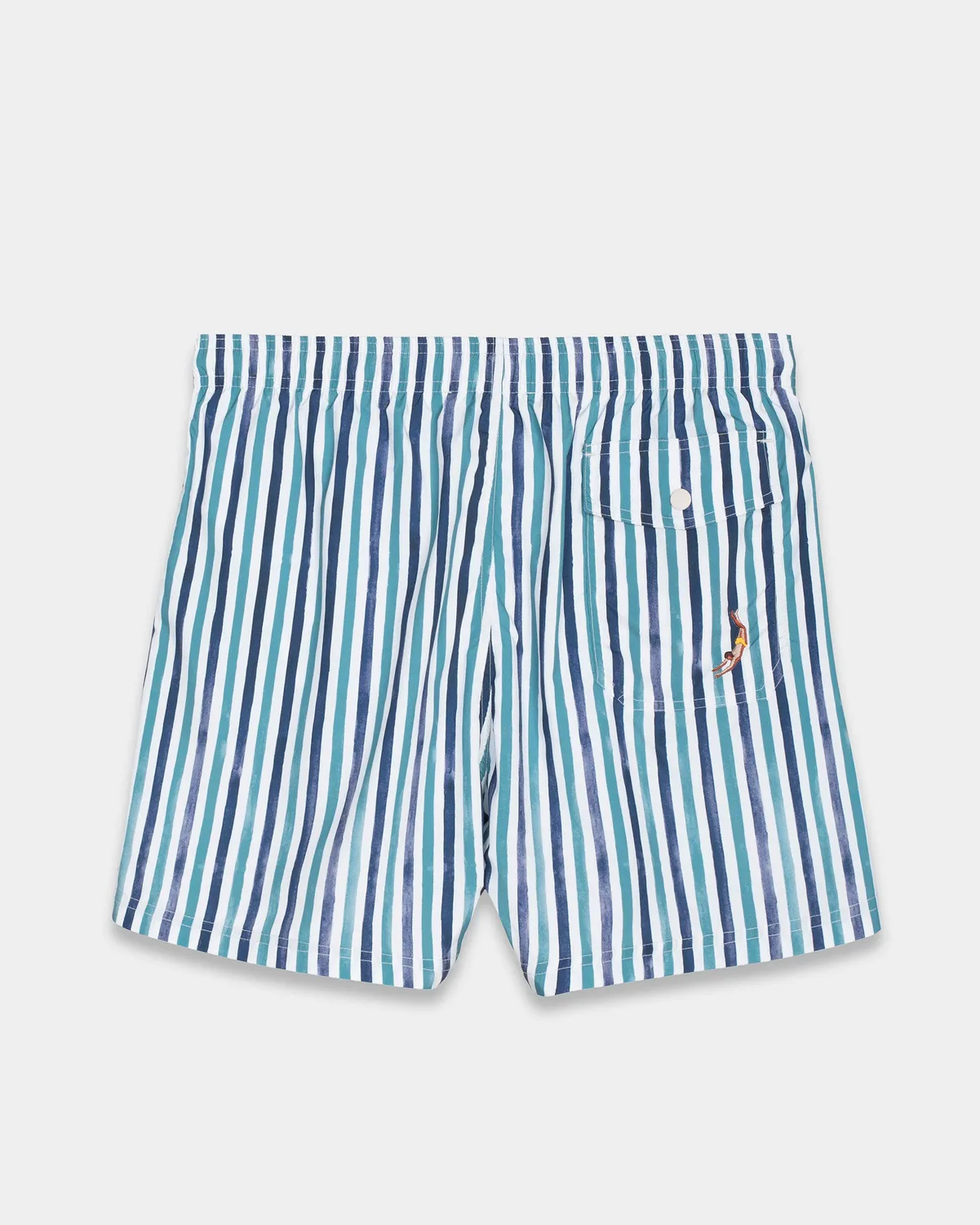 Mosso Sunwear Wave costume boxer multicolor a righe