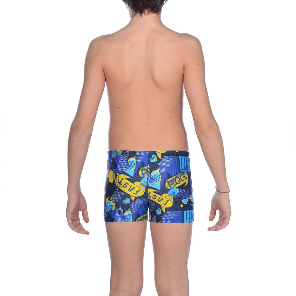 Arena Dancing Jr Short pantaloncino nuoto bambino cloro-resistente