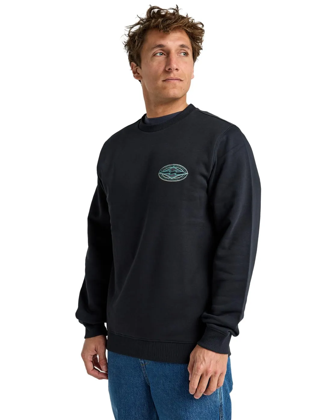 Billabong Foundation CR felpa uomo Grigio Verde XXL calda