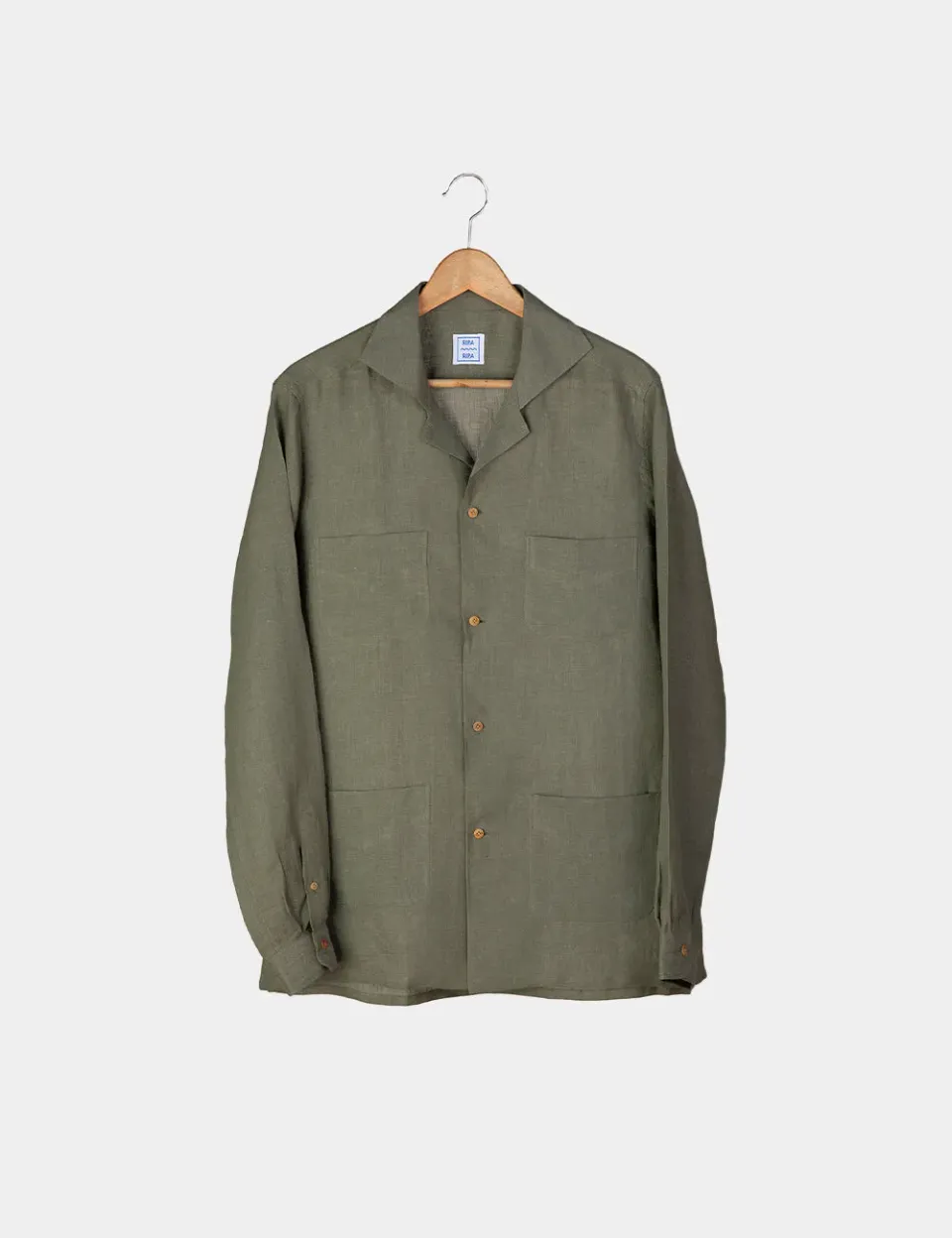 Ripa Ripa Ischia Verde camicia uomo leggera