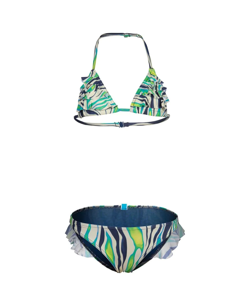 Arena Water Print bikini bambina triangolo stampa