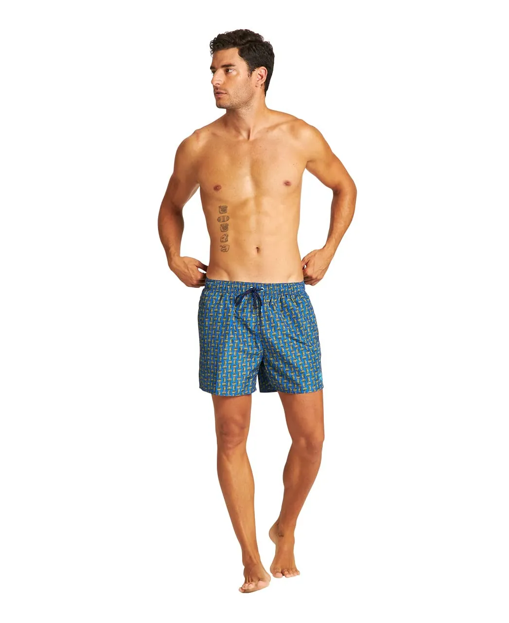 Arena Fundamentals Allover Short boxer mare uomo fantasia
