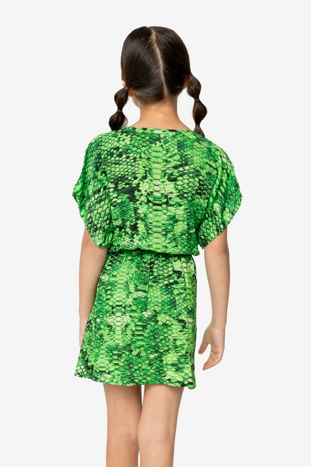4 Giveness Rainbow Boa kimono bimba verde