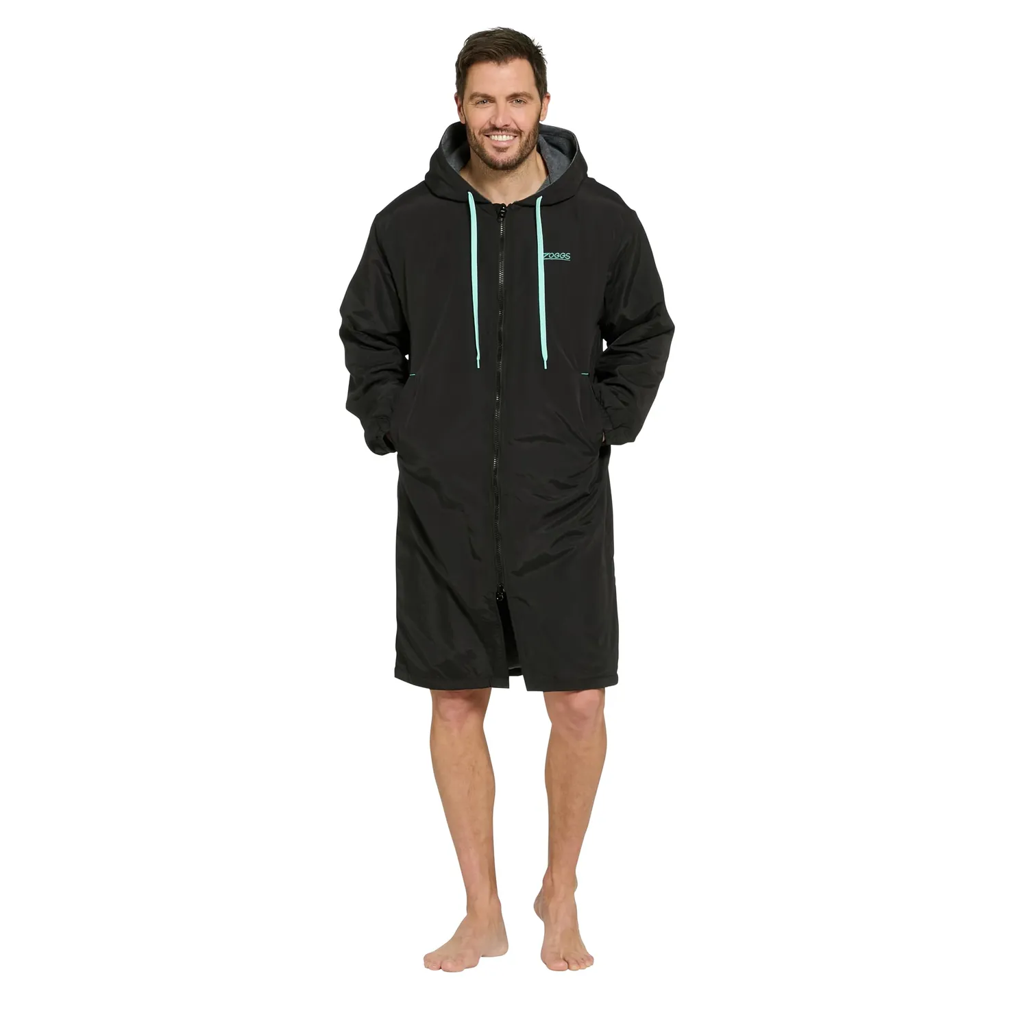Zoggs Pool Parka giacca 2XL antivento impermeabile