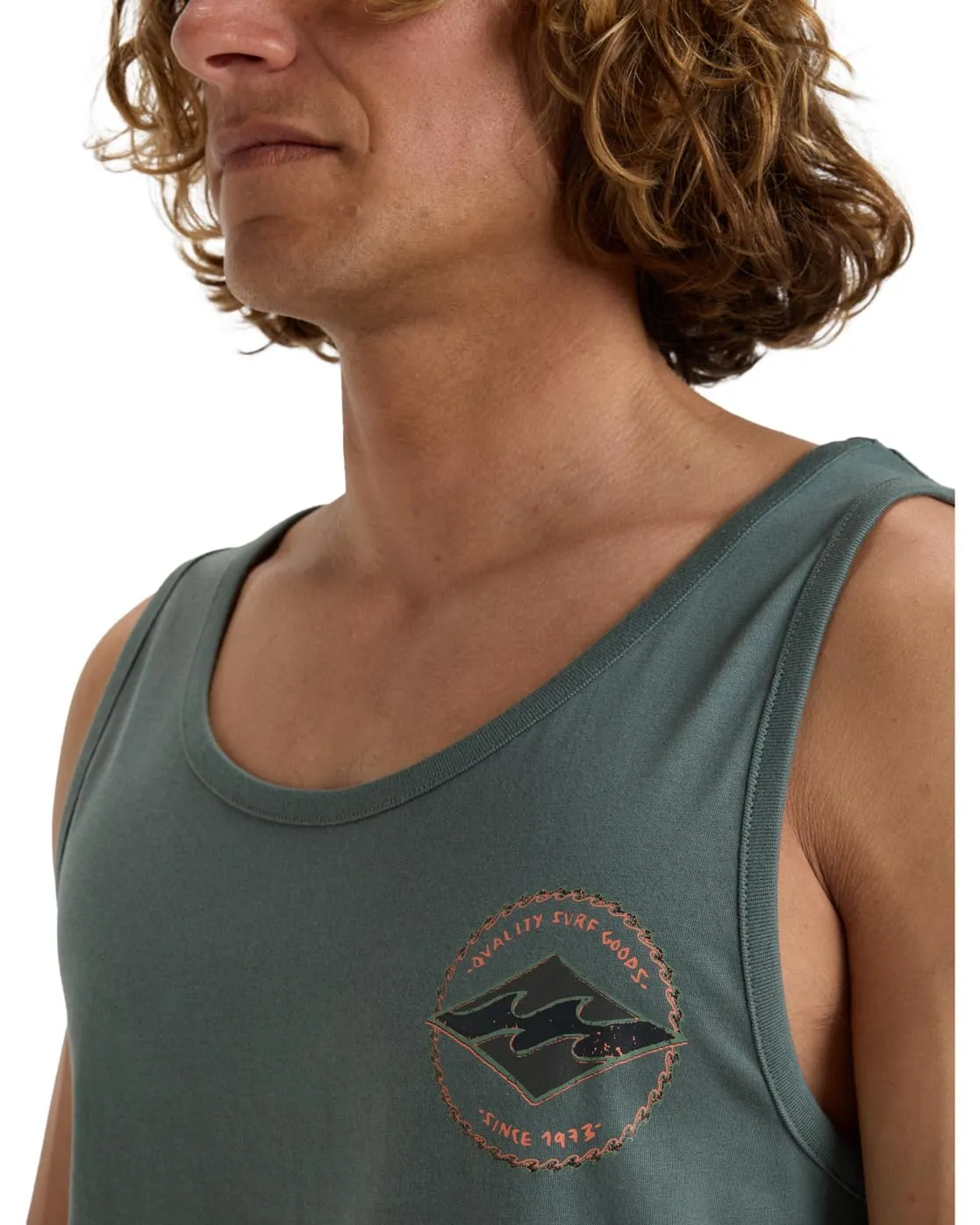 Billabong Rotor Diamond t-shirt uomo bianca cotone