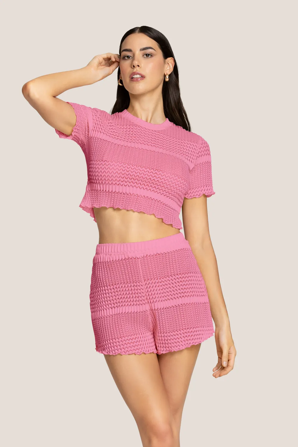 4 Giveness Iconico Pink short maglia rosa S-L