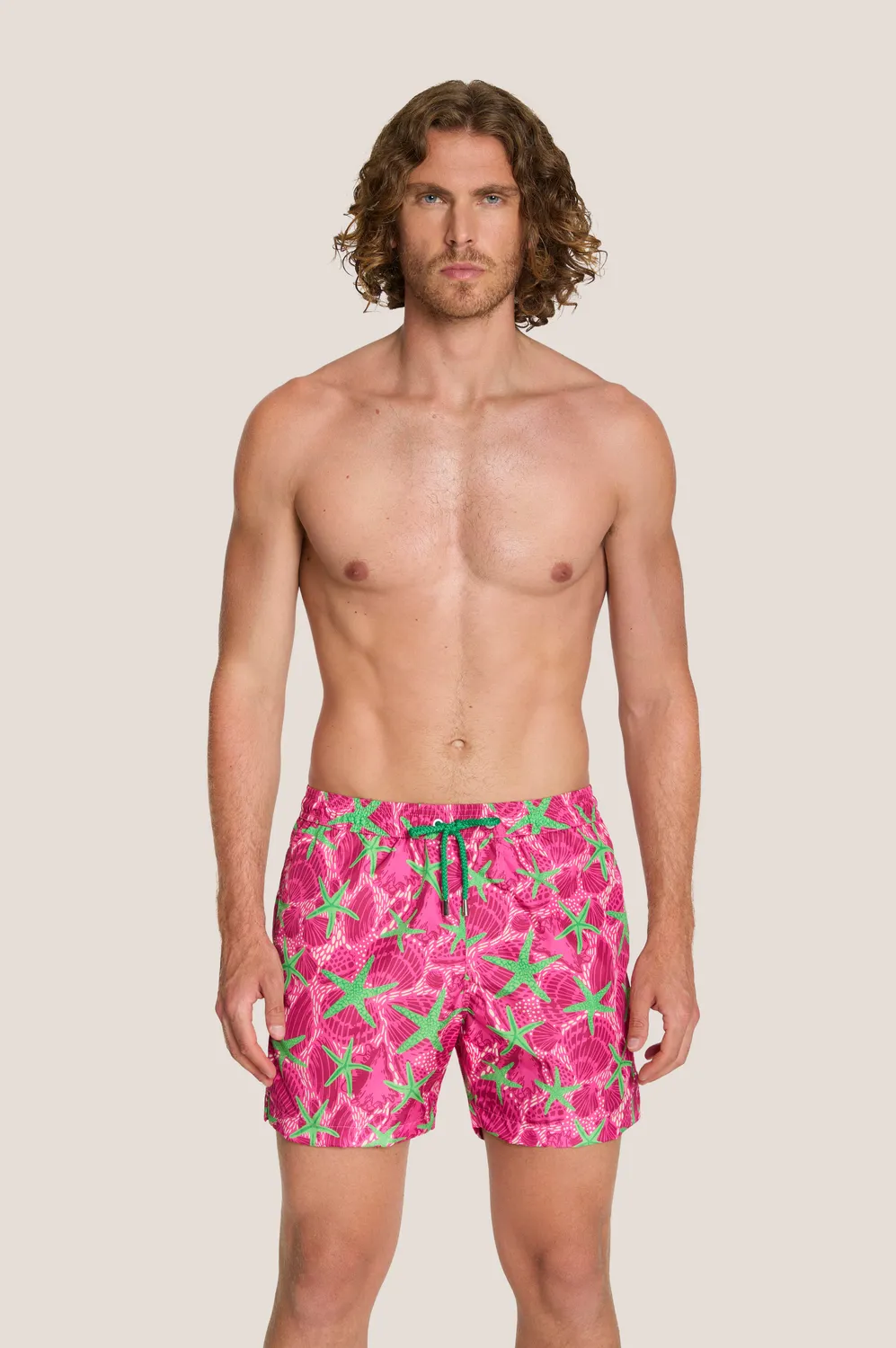 4 Giveness Starfish short mare uomo giallo asciugatura rapida