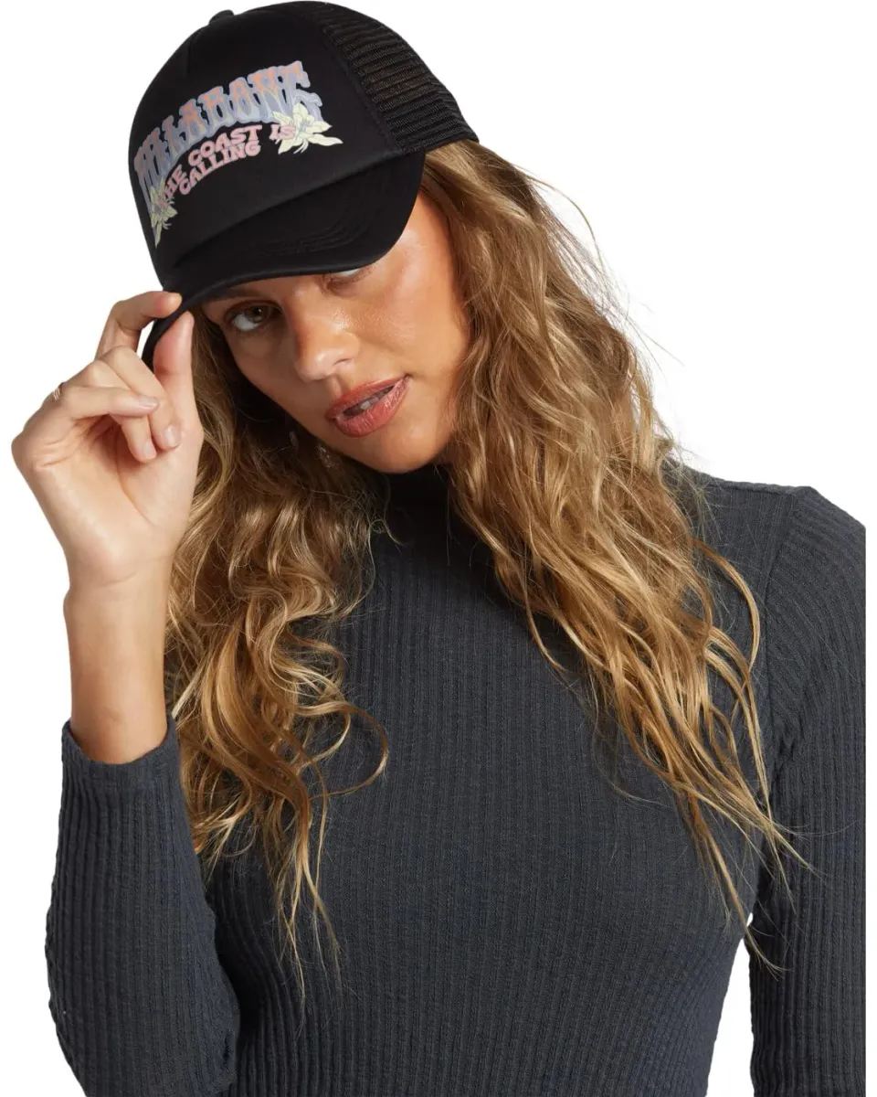 Billabong Across Waves cappellino trucker donna nero snapback