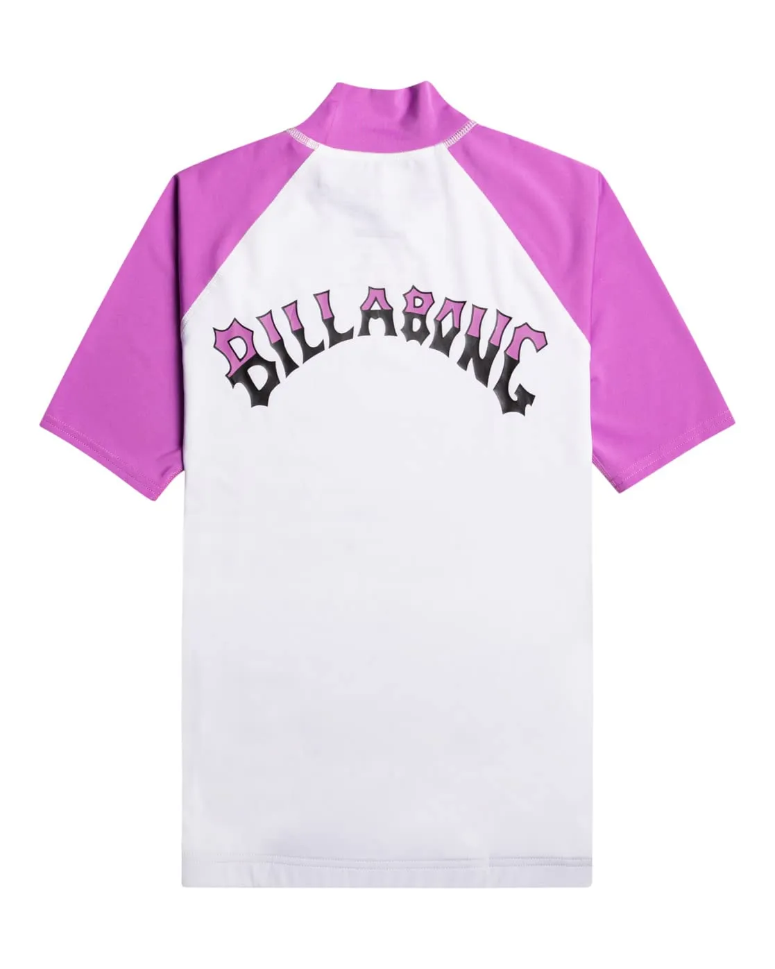 Billabong Sunny Side SS rash guard donna viola manica corta