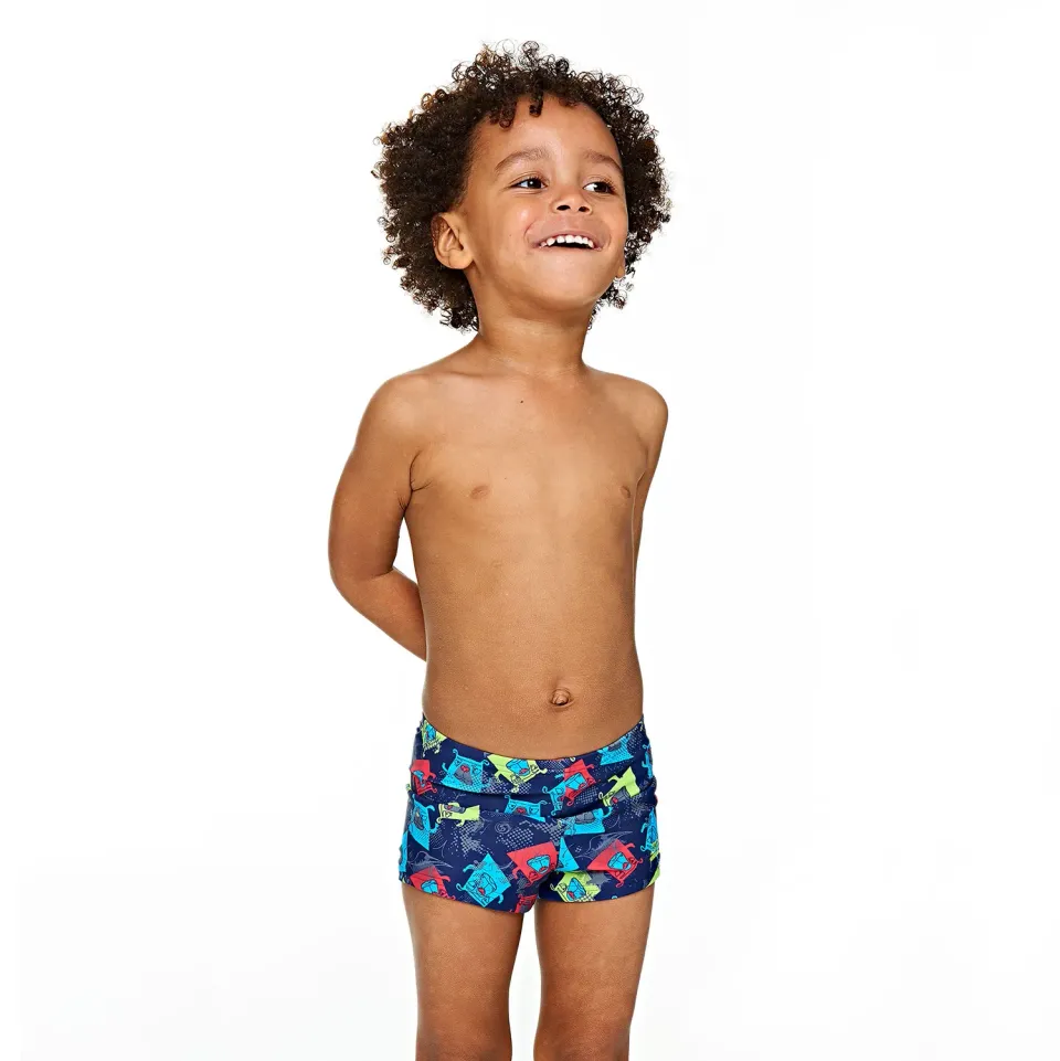 Zoggs Boxer Dog Hip Racer boxer 2 anni navy