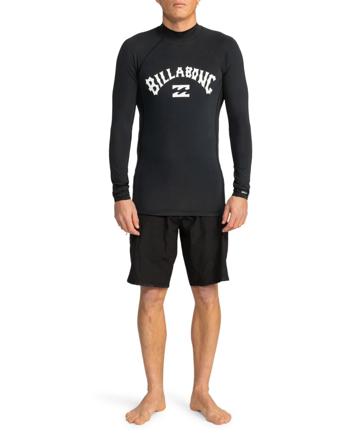Billabong Logo Surf LS rashguard uomo UPF 50+