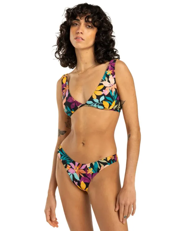Billabong Sol Searcher Hike slip bikini XS night tropical
