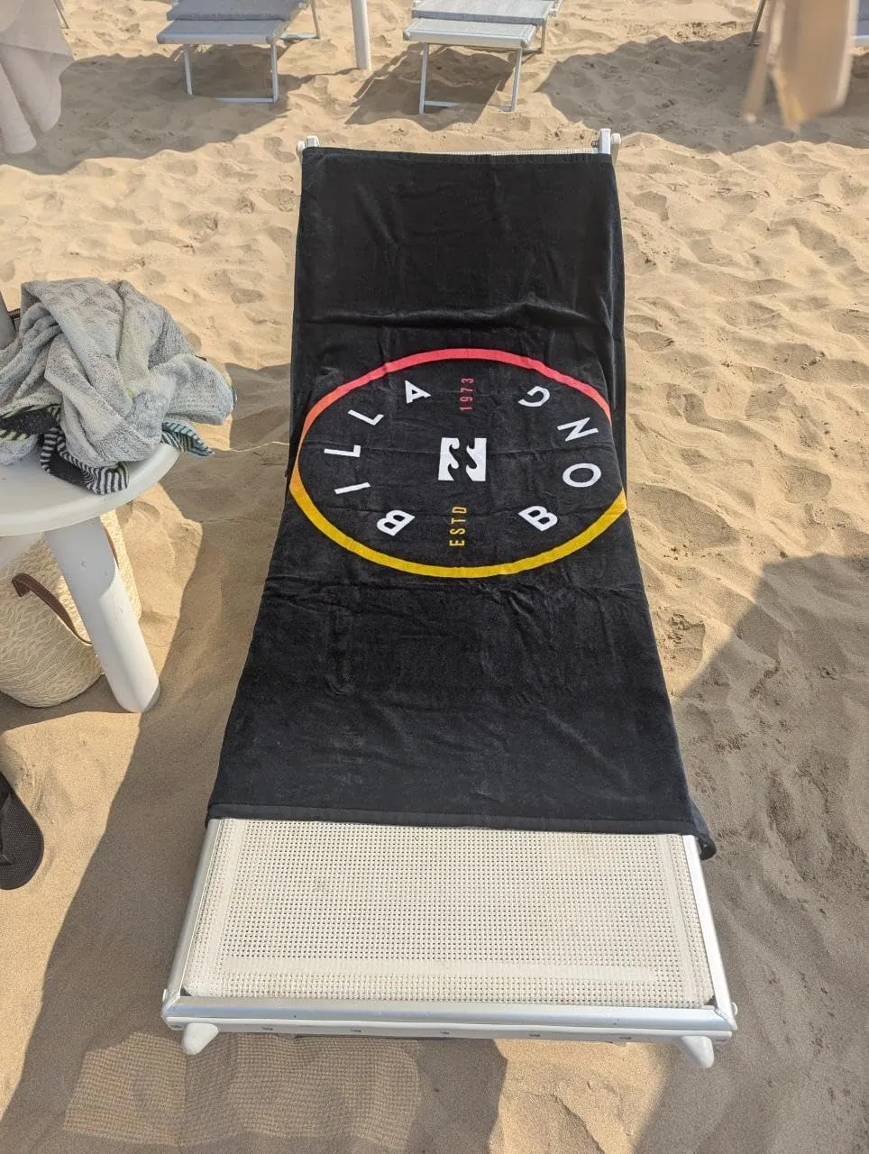 Billabong Roto telo mare uomo nero microfibra