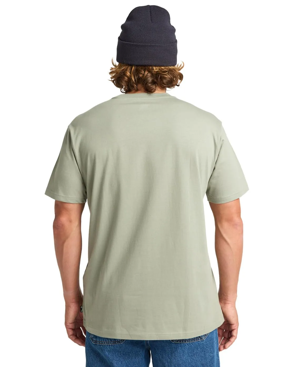 Billabong Stacked Arch Pkt t-shirt uomo grigio verde