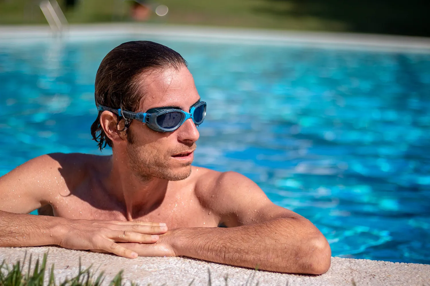 Zoggs Predator Flex occhialini nuoto fumè polarizzati