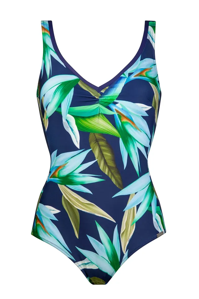 Charmline 1180 costume intero navy aqua
