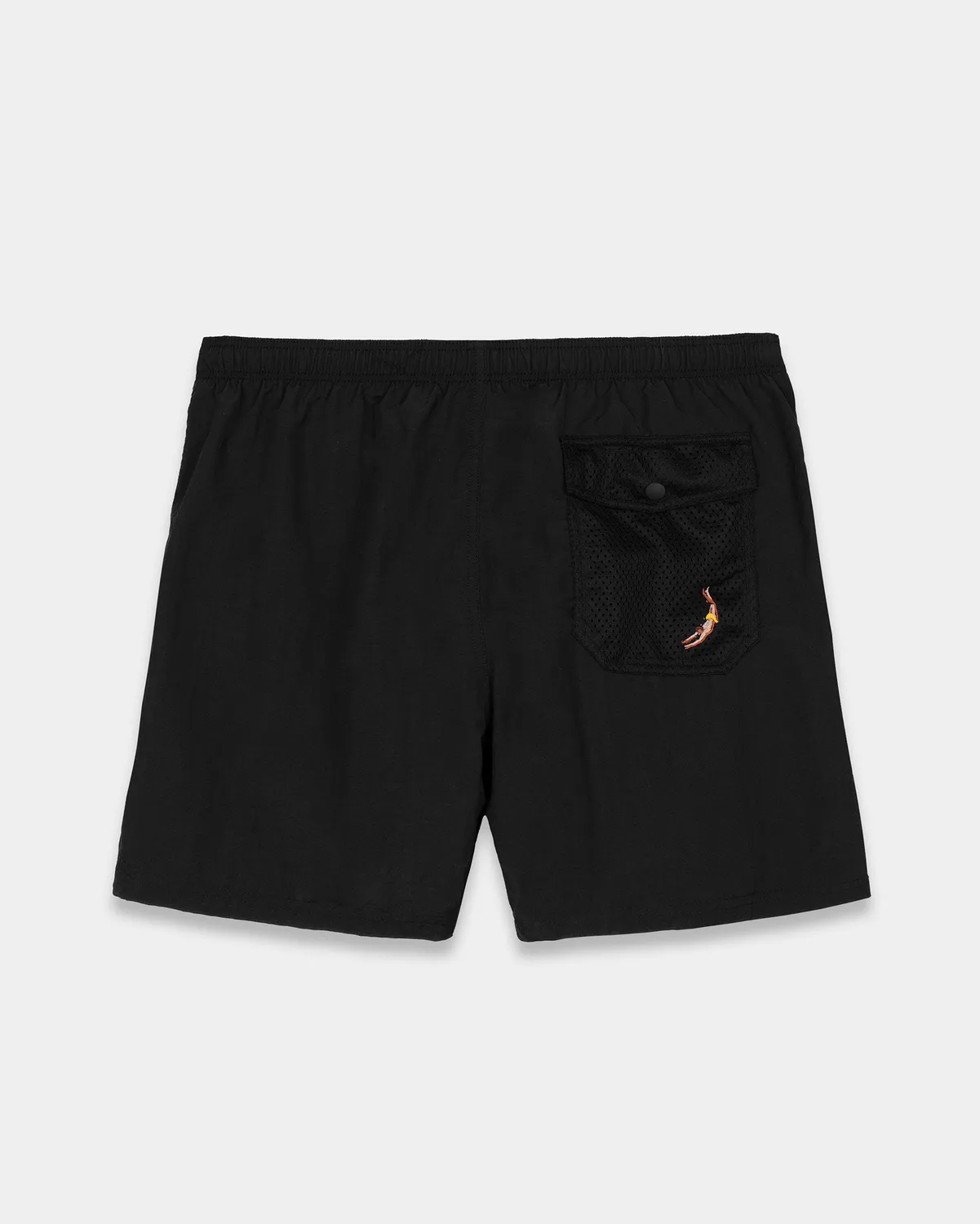 Mosso Sunwear Utility costume boxer nero tasche laterali