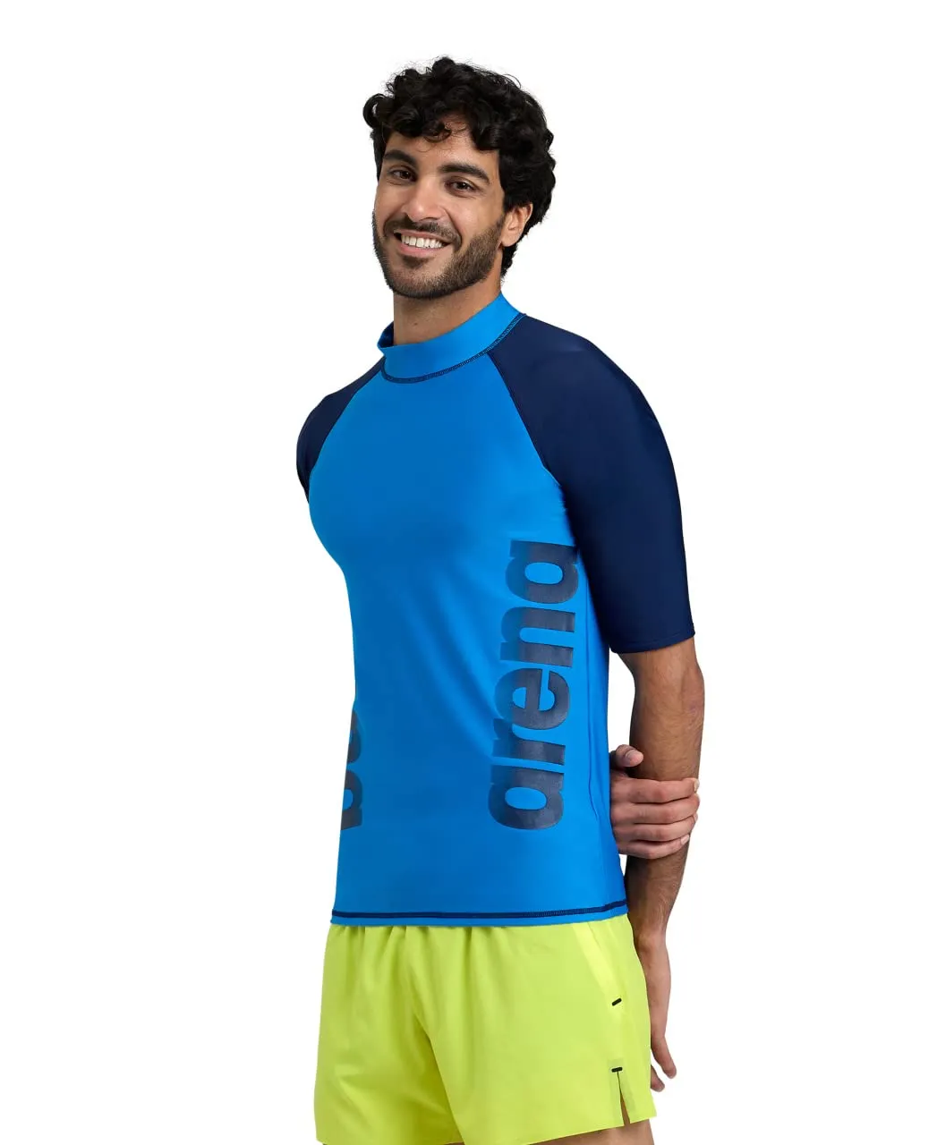 Arena Rash Vest Graphic rash guard uomo manica corta