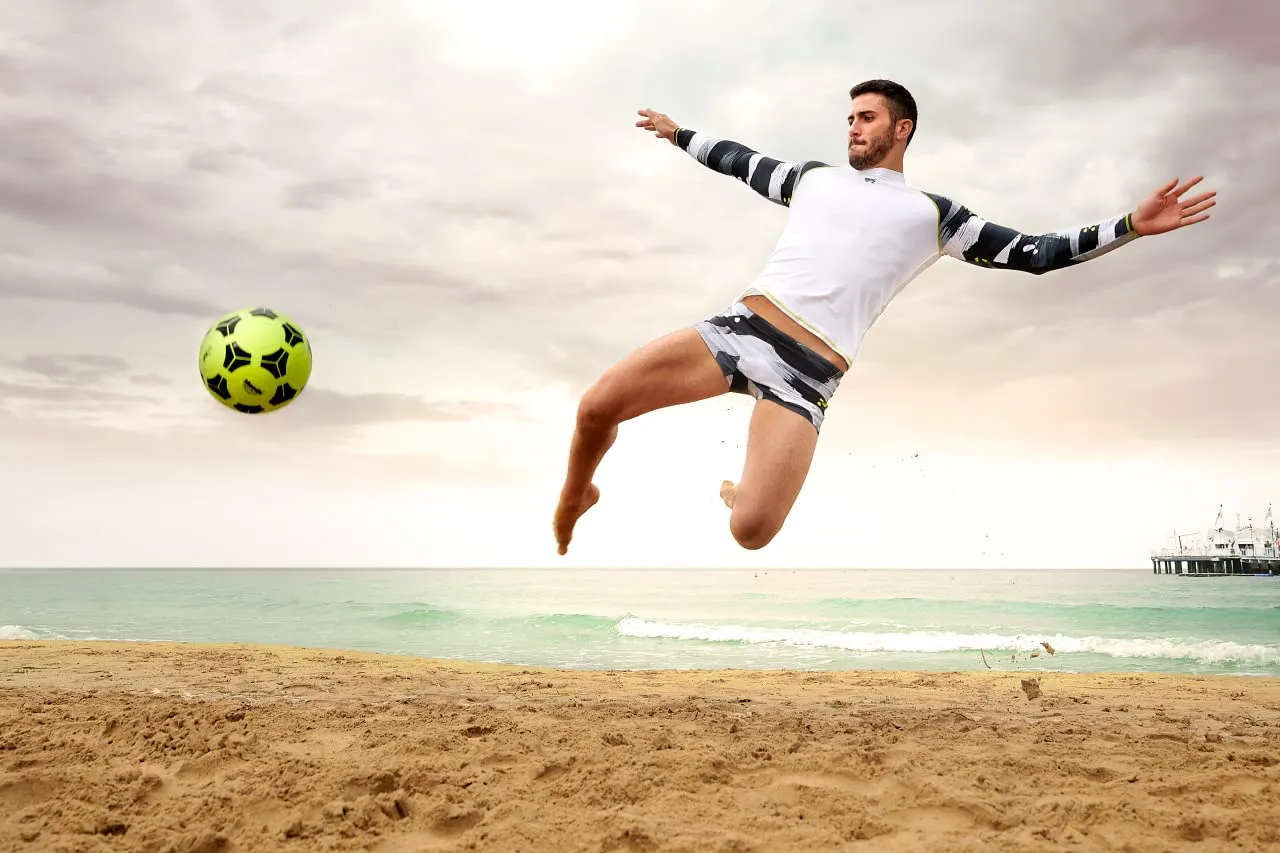 Arena Rash Vest Allover Maglia UV Uomo Maniche Lunghe