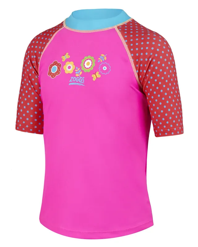 Zoggs Float Shot maglia mare bambina 5 anni UPF50+