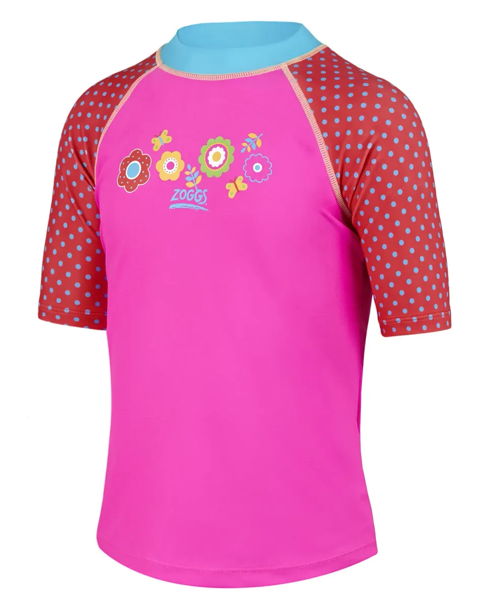 Zoggs Float Shot maglia mare bambina 5 anni UPF50+