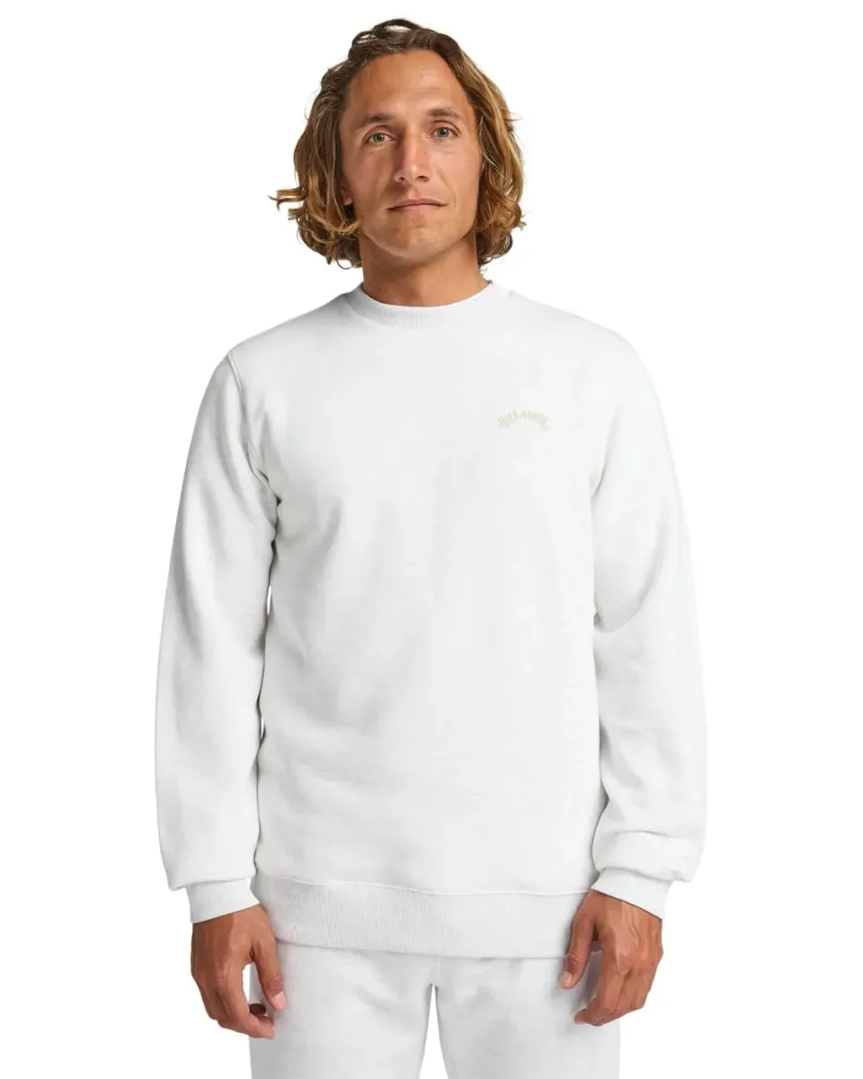 Billabong Arch CR Maglione Uomo S Oatmeal Heather