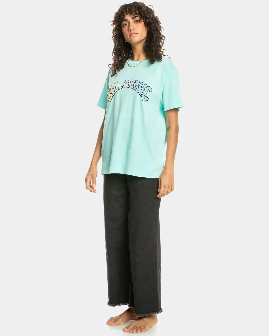 Billabong Mahalo maglietta donna cotone Pure Aqua XS