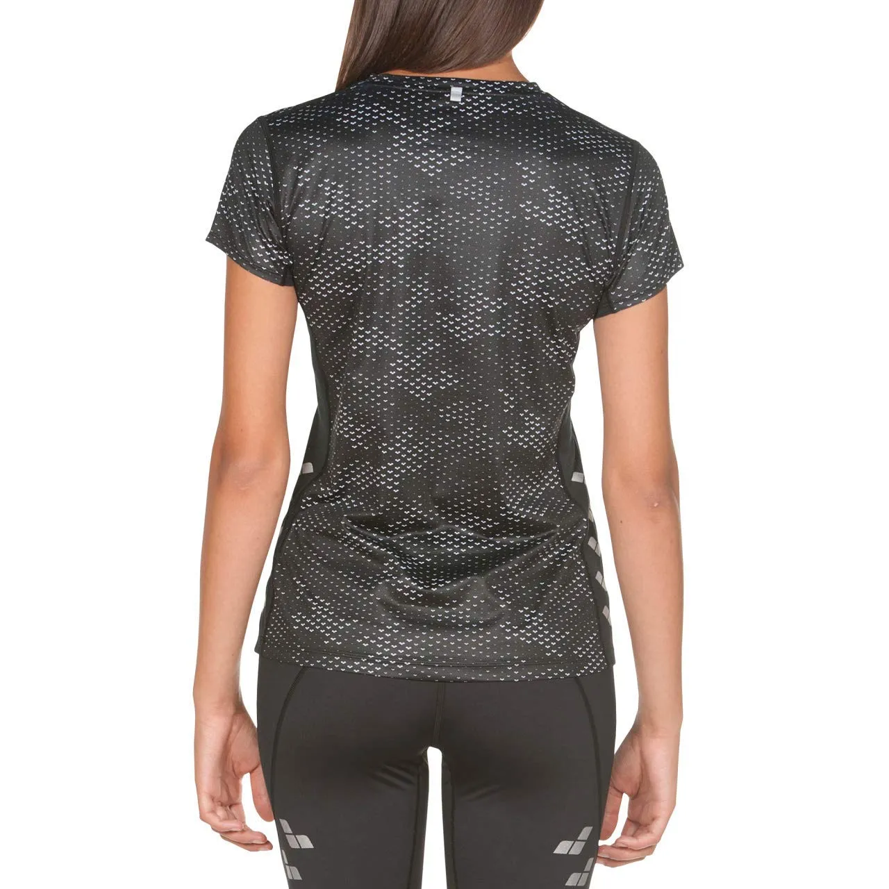 Arena Run S/S maglia running donna maniche corte