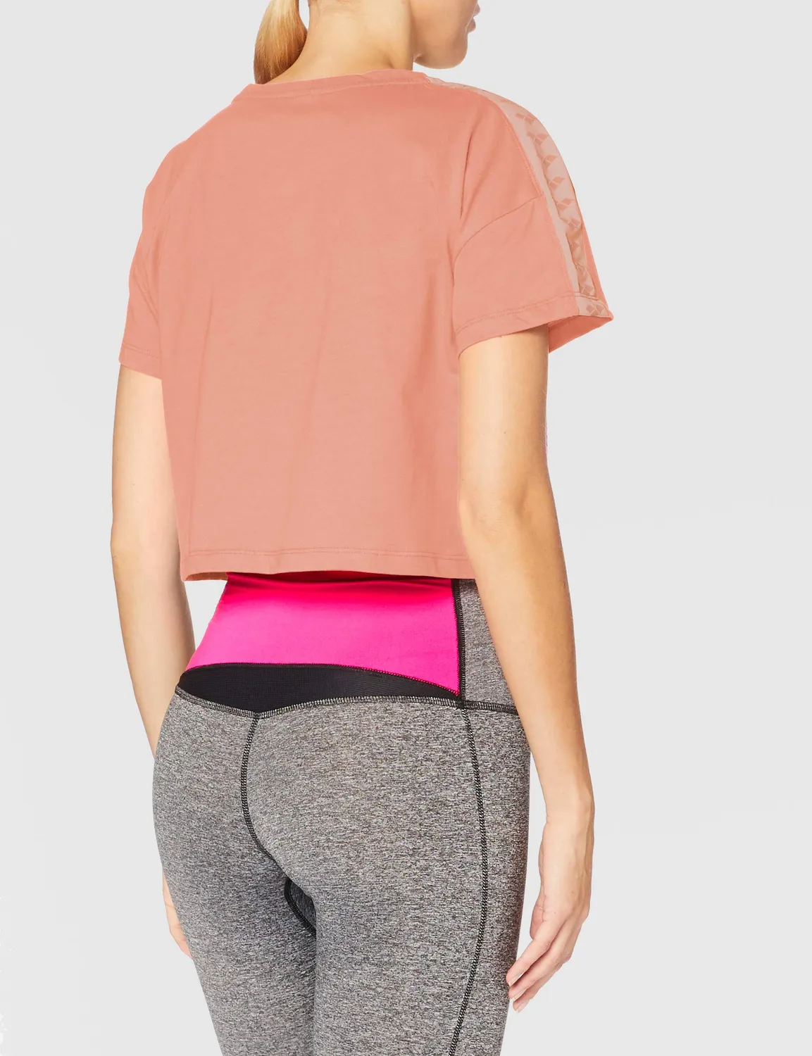 Arena Corinne Team t-shirt donna S powder pink oversize