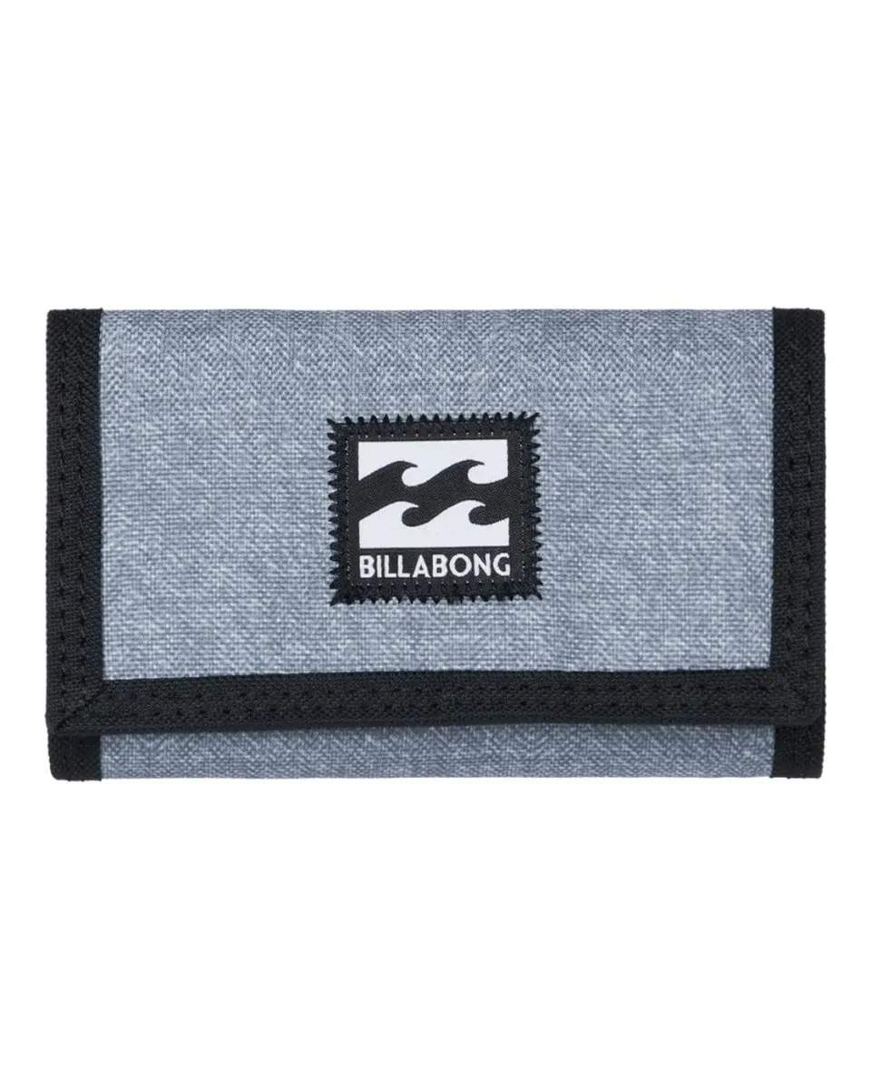 Billabong Amz-Wallet portafoglio uomo Light Grey compatto