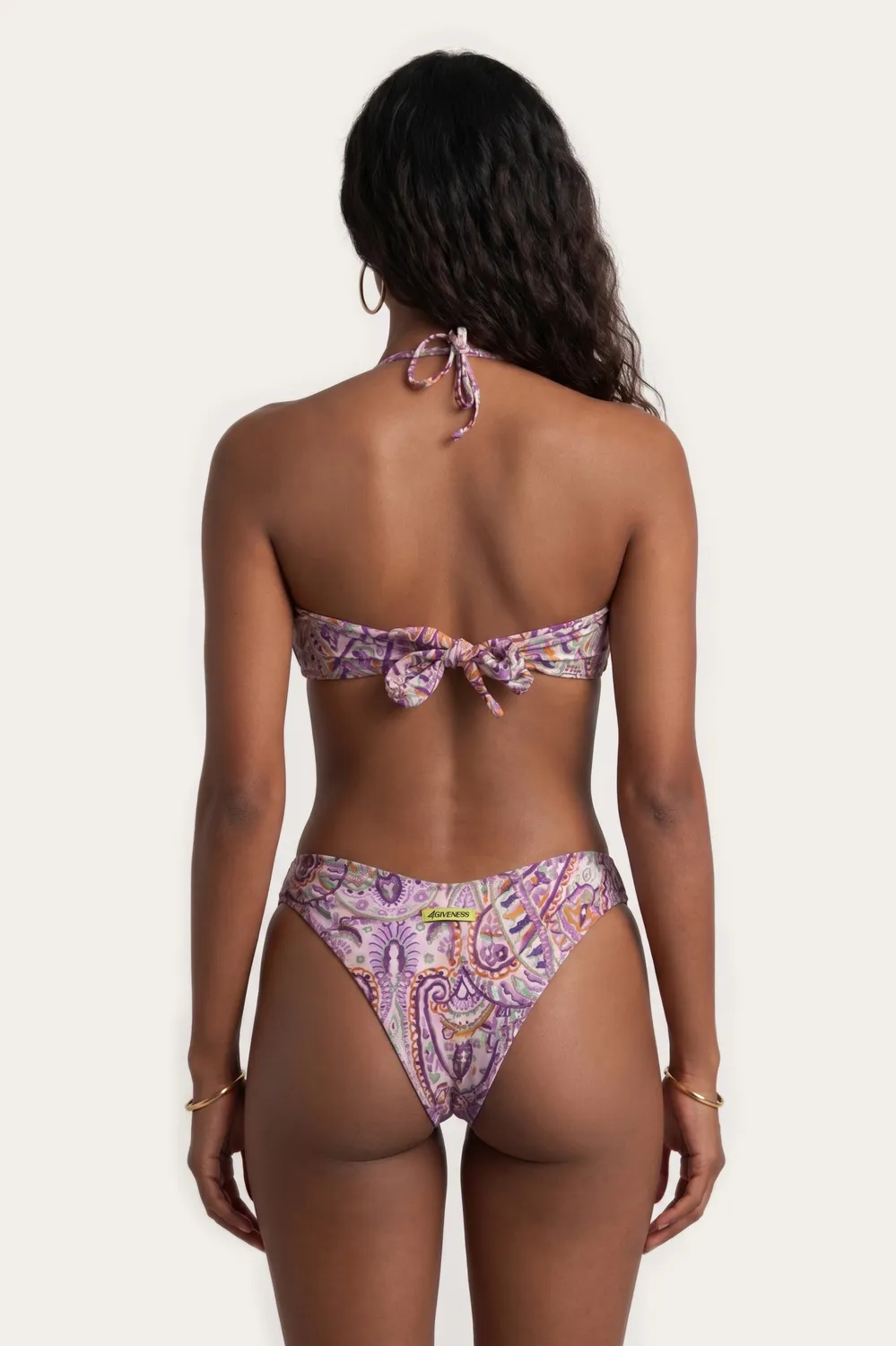 4 Giveness Marylin Paisley Bloom bikini triangolo var unica