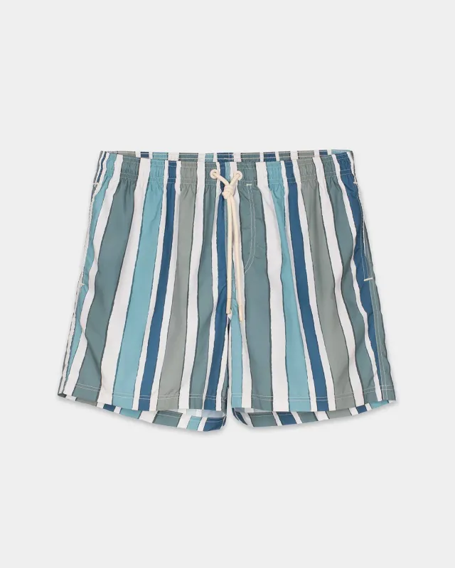 Mosso Sunwear Baiadera boxer mare blu a righe