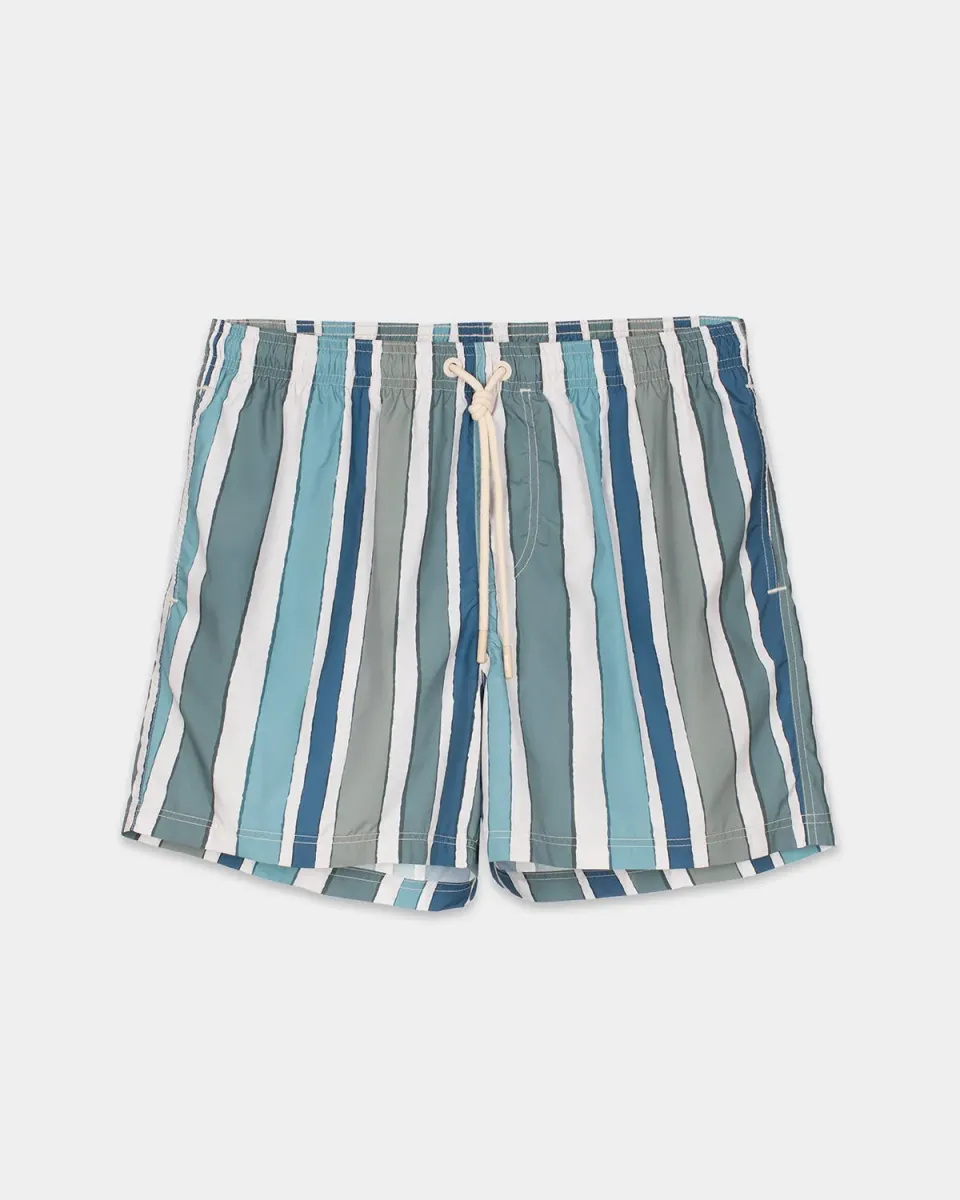 Mosso Sunwear Baiadera boxer mare blu a righe
