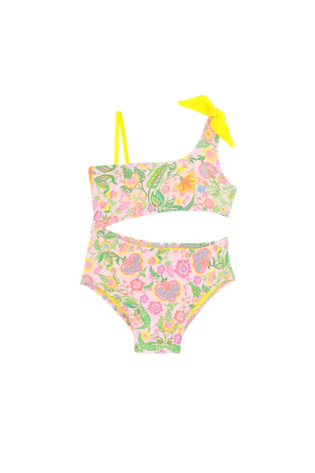 4 Giveness Flowers Color Intero Fiocco Costume Neonata 12M