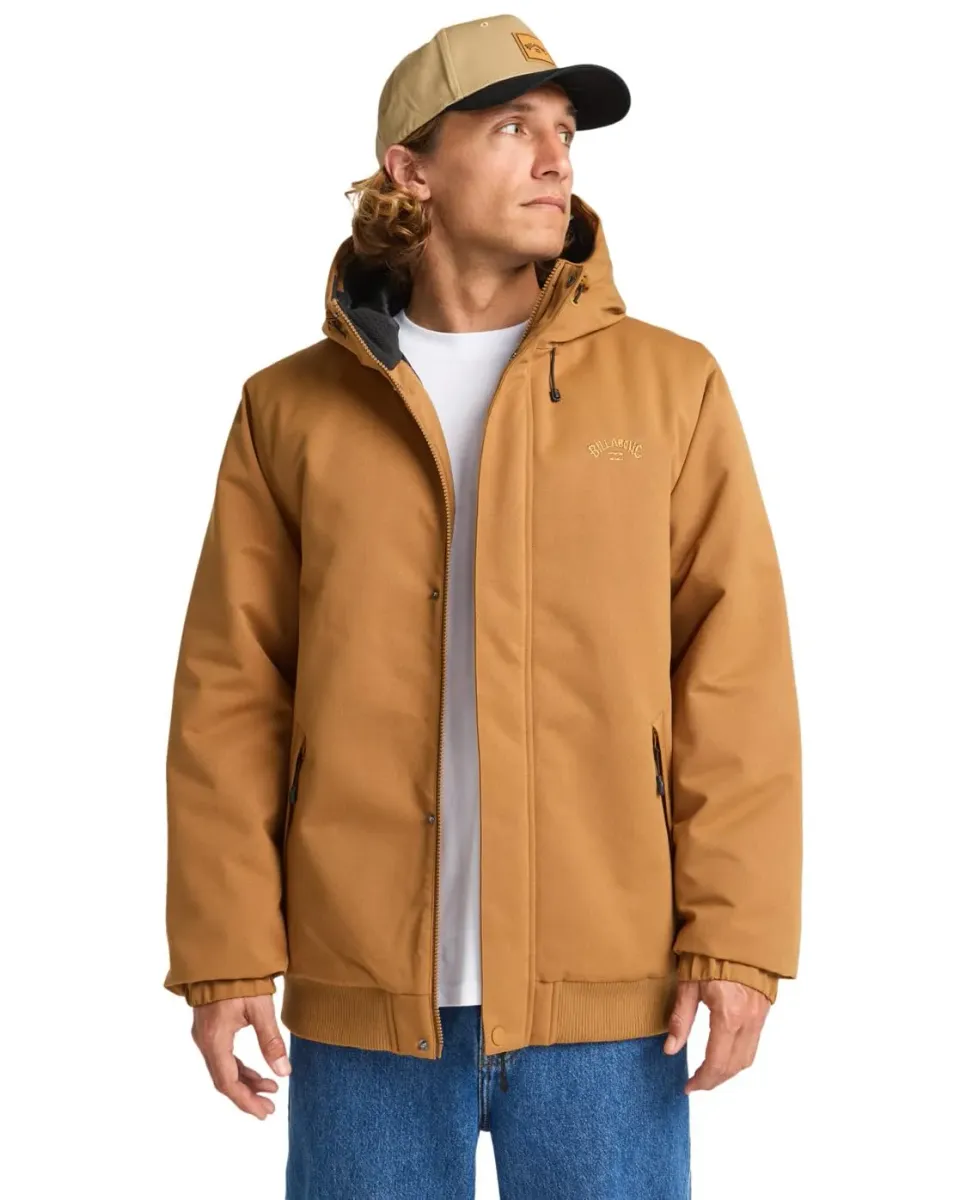 Billabong All Day Jacket parka uomo Blu Ombra impermeabile