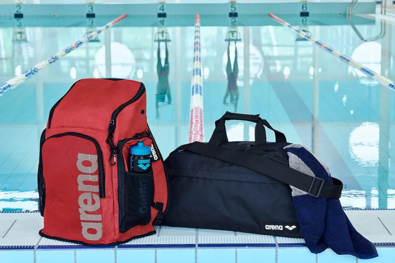 Arena Team Backpack 45 Zaino 45L Rosso Fondo Rinforzato
