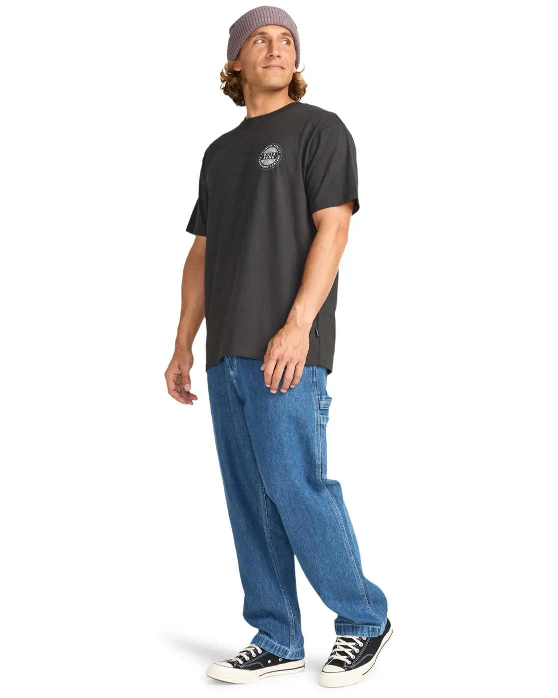 Billabong Rotor Fill t-shirt uomo nera manica corta