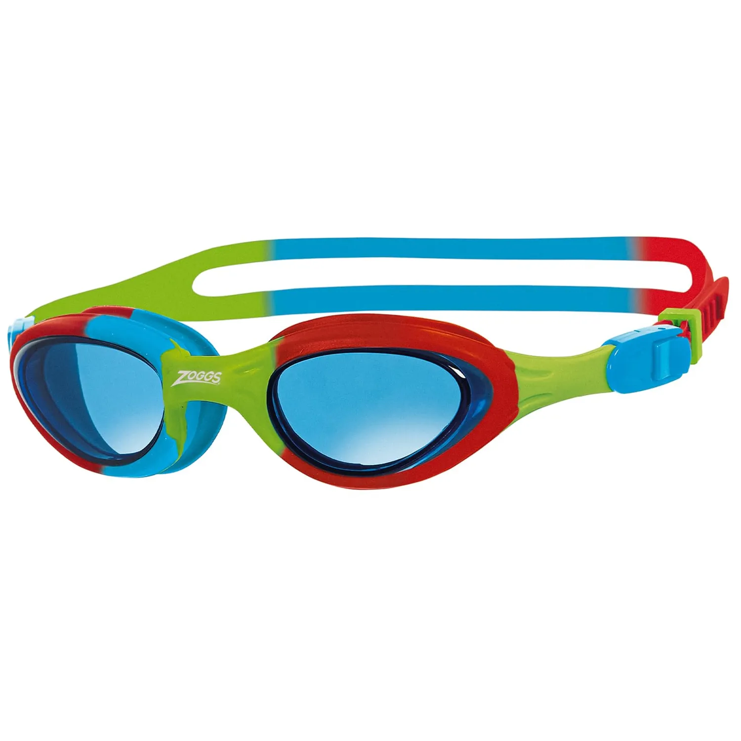 Zoggs Super Seal Junior occhialini 6-14 anni blu camo