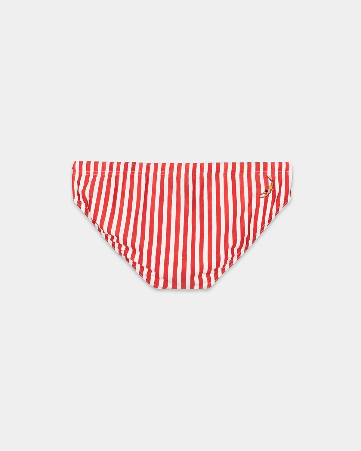 Mosso Sunwear Wave slip mare rosso a righe